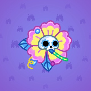 Skull Flower #13344