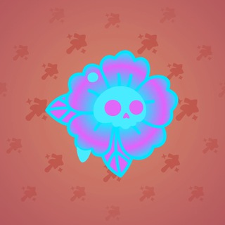 Skull Flower #16380