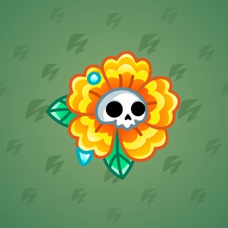 Skull Flower #15215