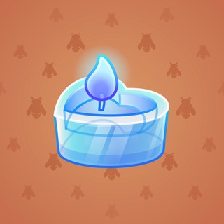 Love Candle #1654