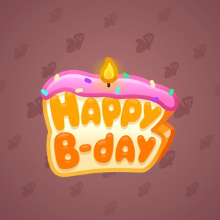 B-Day Candle #97678