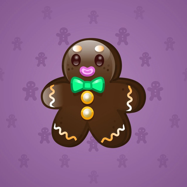 NFT-подарок Ginger Cookie Choco Glazed