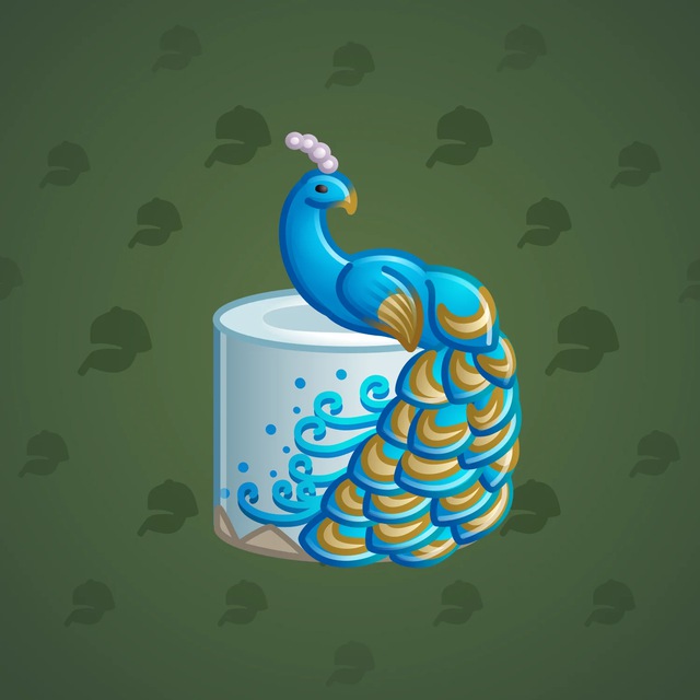 NFT-подарок Mousse Cake Sky Peacock