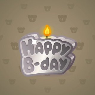 B-Day Candle #216700