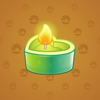 Love Candle #6434