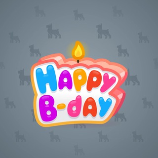 B-Day Candle #13195