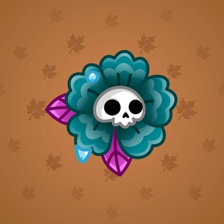 Skull Flower #936