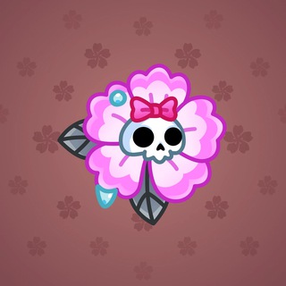Skull Flower #18850