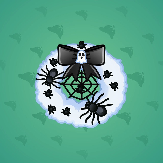 NFT-подарок Winter Wreath Spider Web