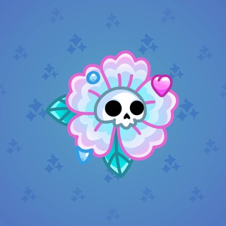 Skull Flower #6407