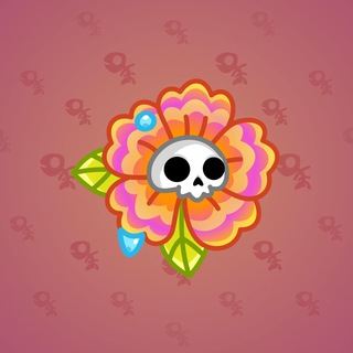 Skull Flower #3667