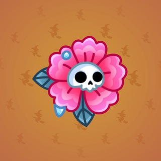 Skull Flower #2195