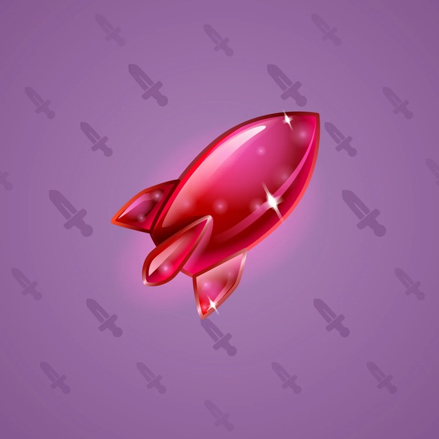 NFT-подарок Stellar Rocket Ruby Sparkle