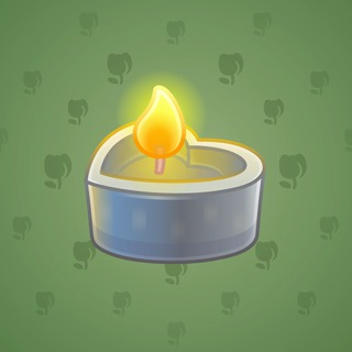 Love Candle #8012
