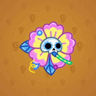 Skull Flower #6612