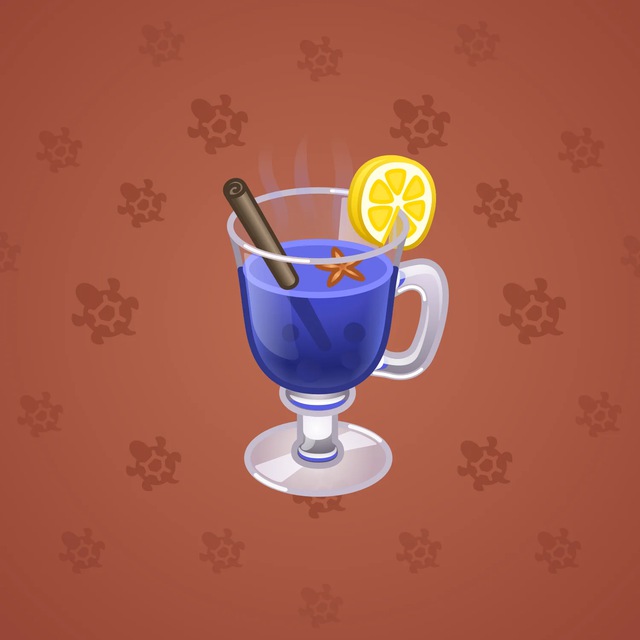 NFT-подарок Spiced Wine Indigo Orange