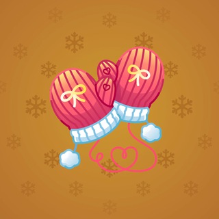Snow Mittens #7253