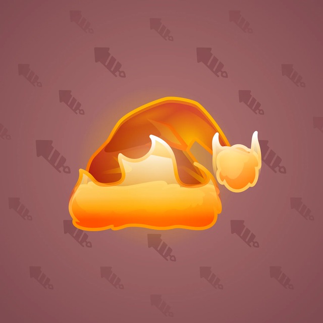 NFT-подарок Santa Hat Fireball