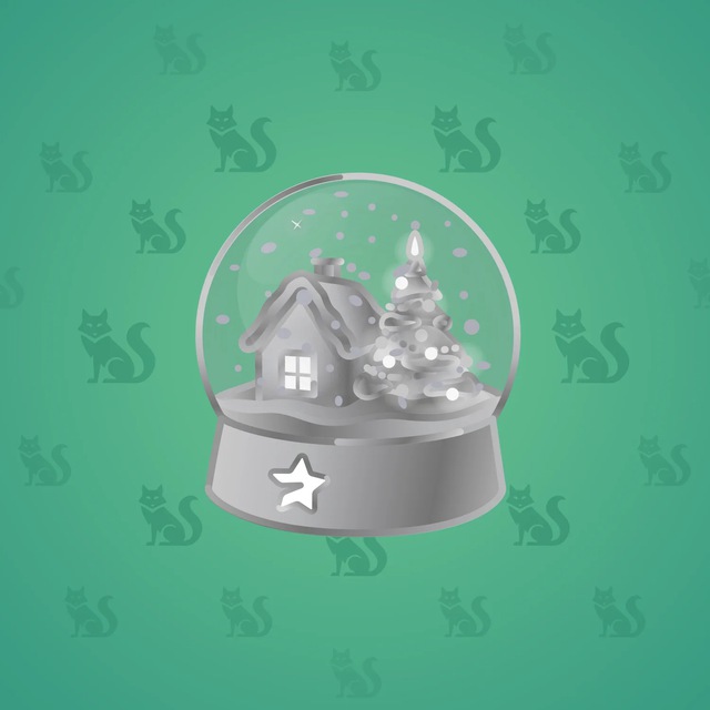 NFT-подарок Snow Globe Silver Frost