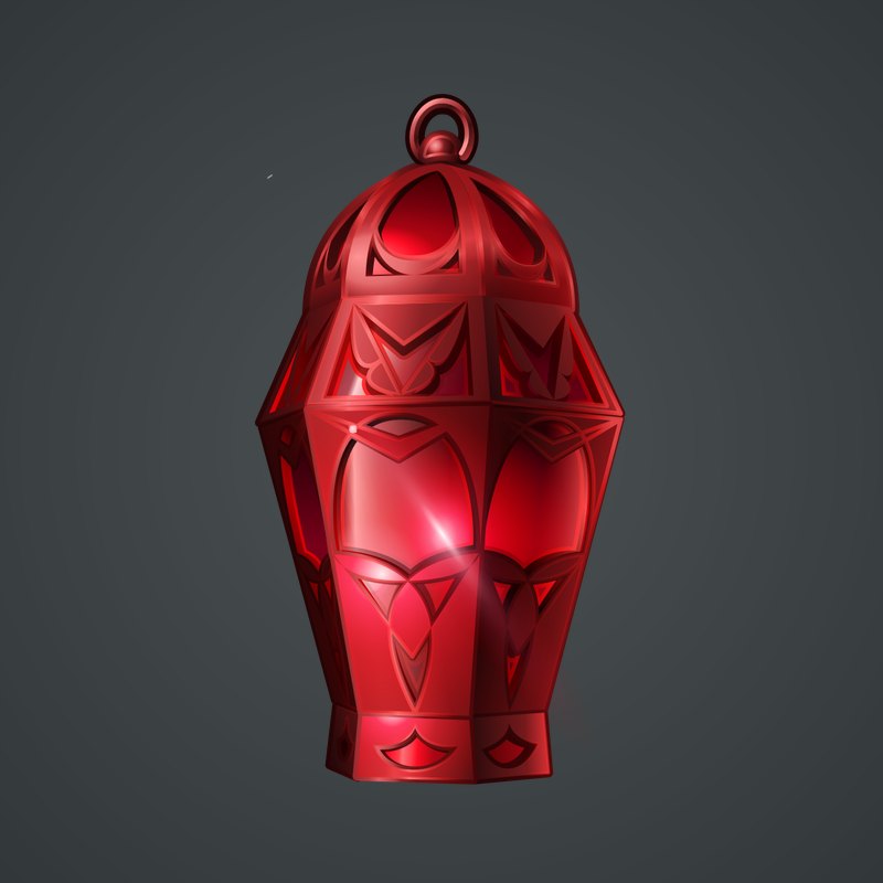 NFT-подарок Mirage Lamp Ruby Moon