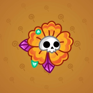 Skull Flower #2698