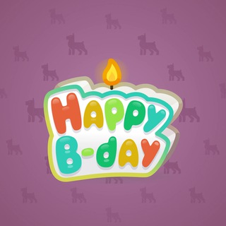 B-Day Candle #83211