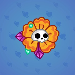 Skull Flower #14488