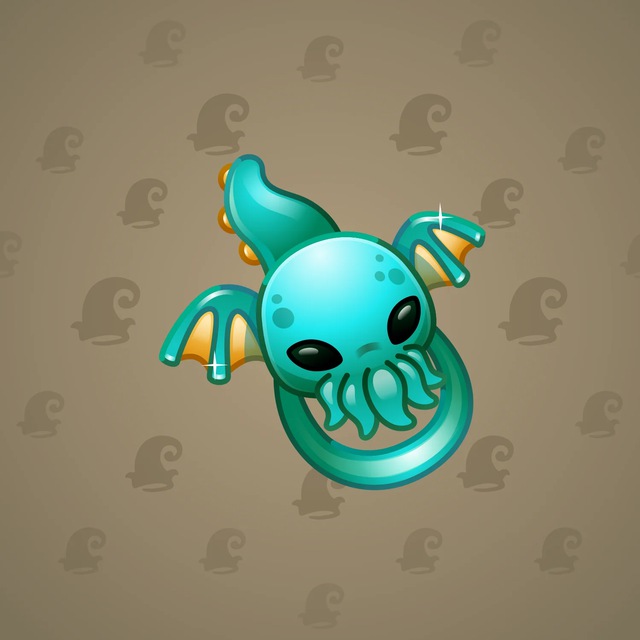 NFT-подарок Bling Binky Cthulhu