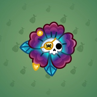 Skull Flower #4756