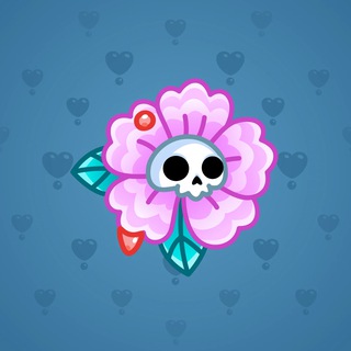 Skull Flower #2086