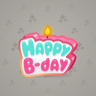 B-Day Candle #46993