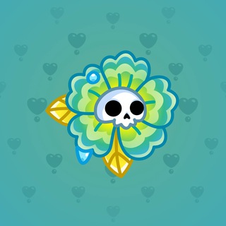 Skull Flower #11848