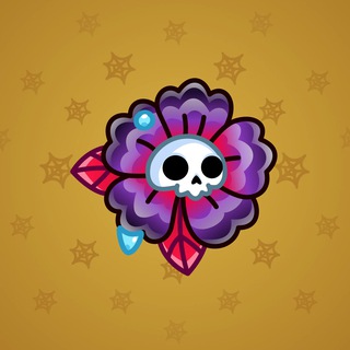 Skull Flower #19594