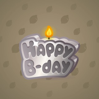 B-Day Candle #52160