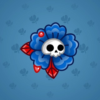 Skull Flower #10347