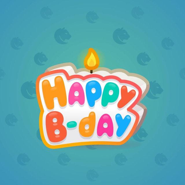 NFT-подарок B-Day Candle Tropicana