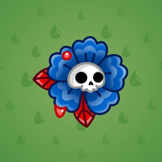 Skull Flower #9567
