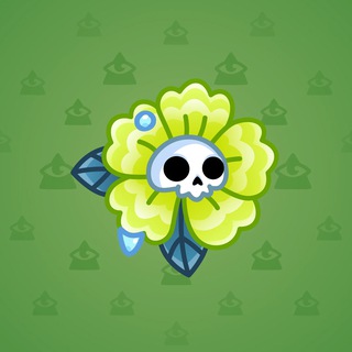 Skull Flower #11022