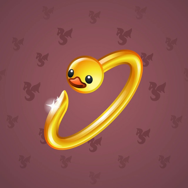 NFT-подарок Nail Bracelet Duck Amulet