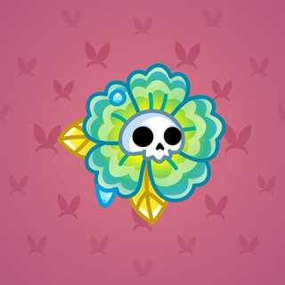 Skull Flower #14605
