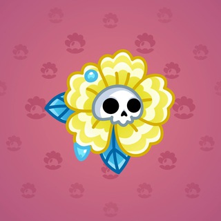 Skull Flower #7171