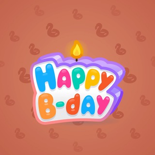 B-Day Candle #142316