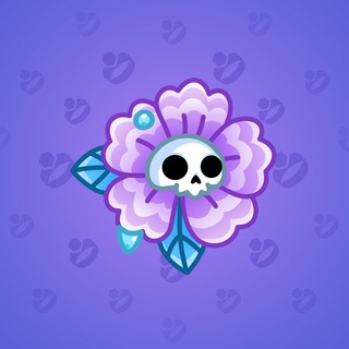 Skull Flower #11854