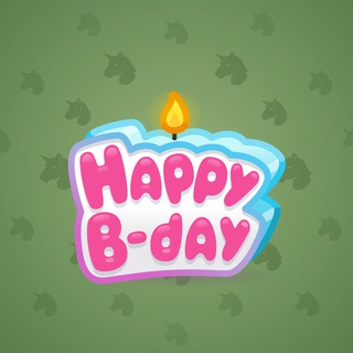 B-Day Candle #184568