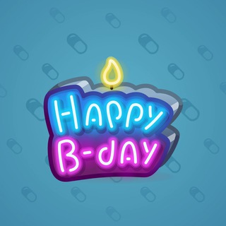 B-Day Candle #119741