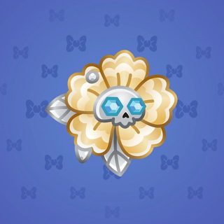 Skull Flower #9809