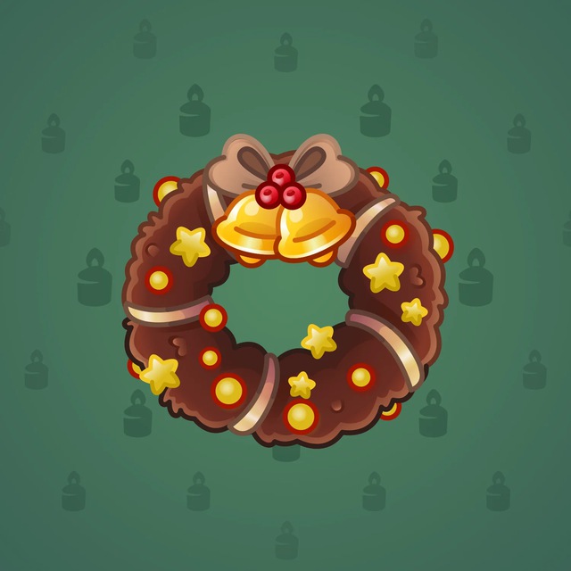 NFT-подарок Winter Wreath Chocolate