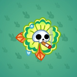 Skull Flower #7117