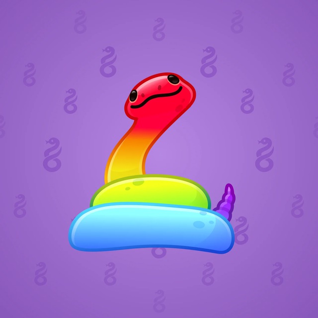 NFT-подарок Pet Snake Rainbow