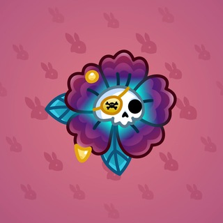 Skull Flower #11970